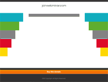 Tablet Screenshot of joinwebminar.com